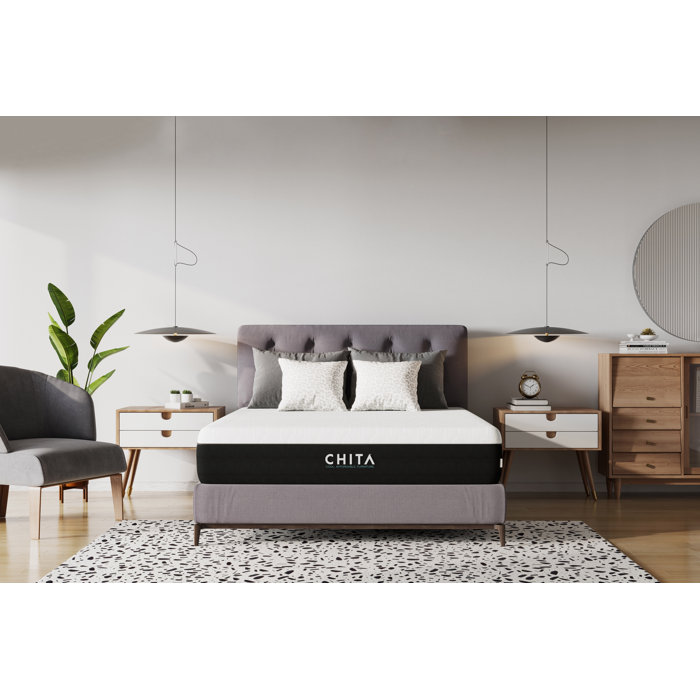 CHITA Royal 11'' Medium Gel Infused Gel Memory Foam Mattress Wayfair